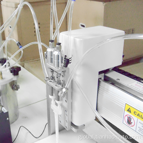 Two component Meter Mix Dispensing Automatic epoxy resin dispensing equipment with cleaning Supplier